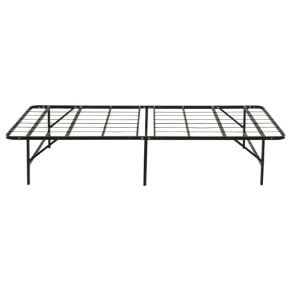Kramer Twin Folding Metal Platform Bed Frame Black