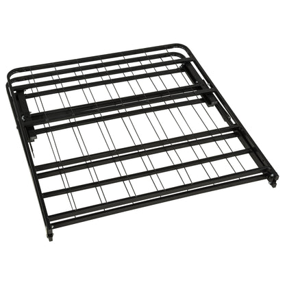 Kramer Twin XL Folding Metal Platform Bed Frame Black