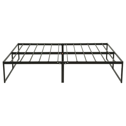 Gates Full Heavy-Gauge Metal Platform Bed Frame Black
