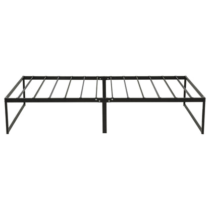 Gates Twin Heavy-Gauge Metal Platform Bed Frame Black