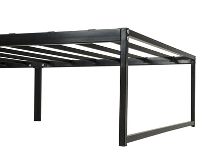 Gates Twin Heavy-Gauge Metal Platform Bed Frame Black