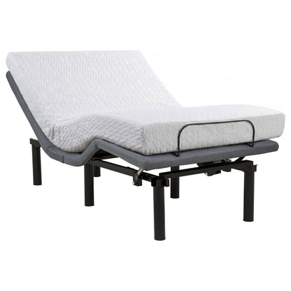 Tasca Twin Dual-Motor Adjustable Bed Base in Black