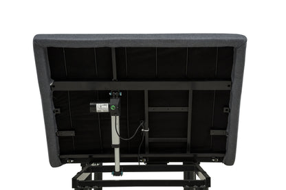Tasca Twin XL Dual-Motor Adjustable Bed Base in Black