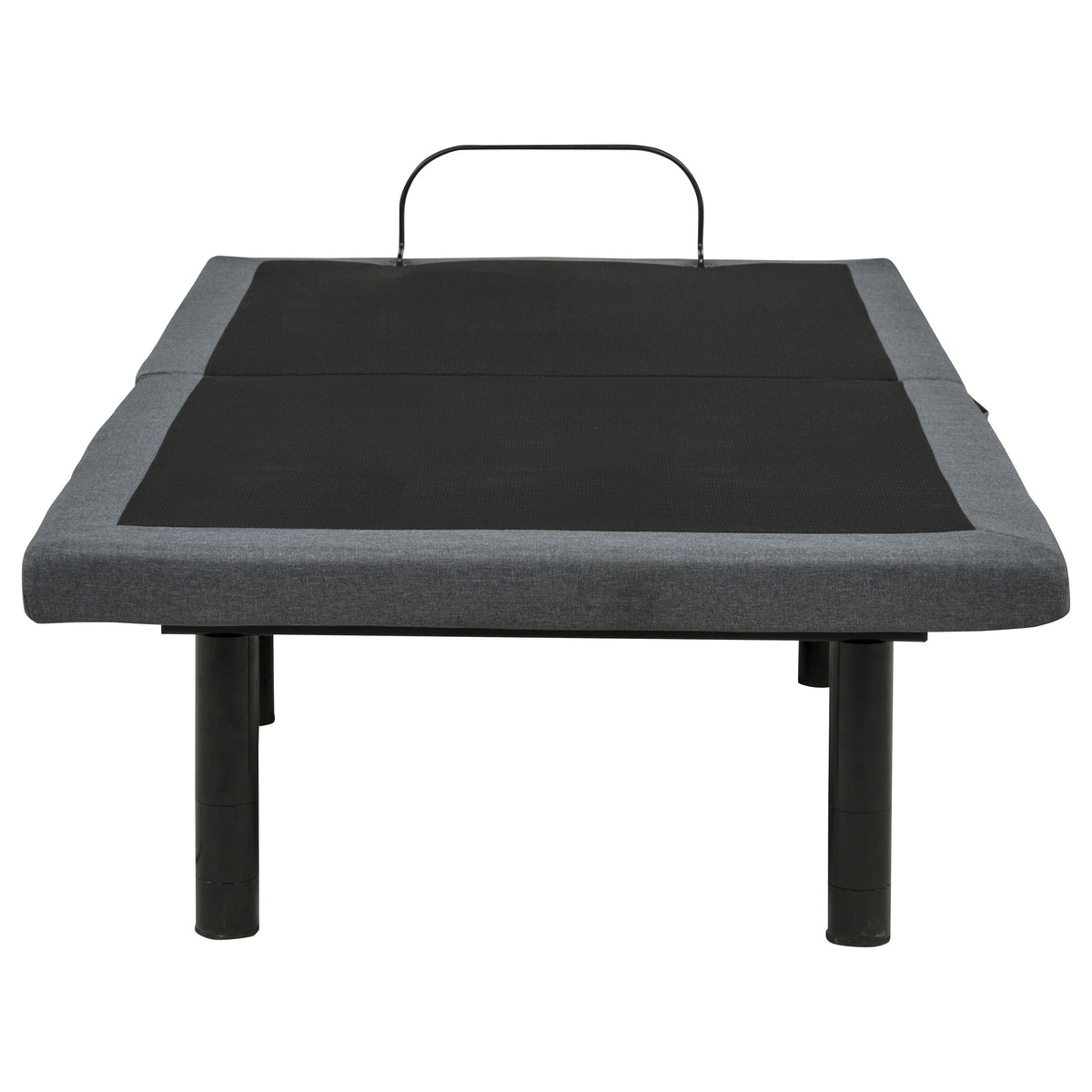 Weston Twin Dual-Motor Massage Adjustable Bed Base in Black and Grey