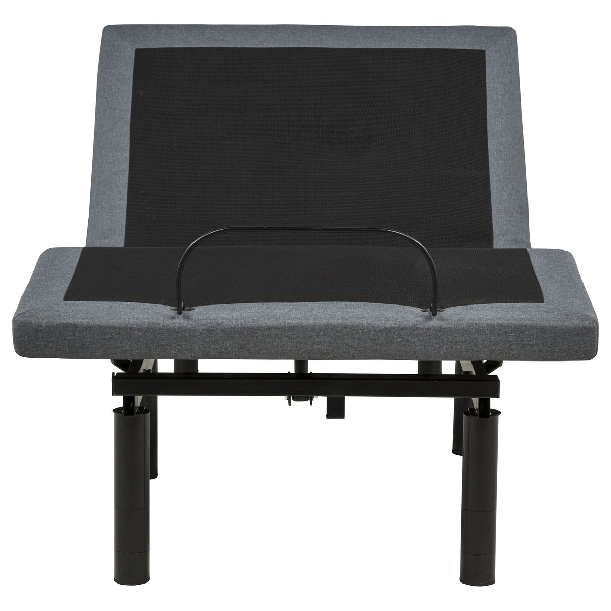 Weston Twin Dual-Motor Massage Adjustable Bed Base in Black and Grey