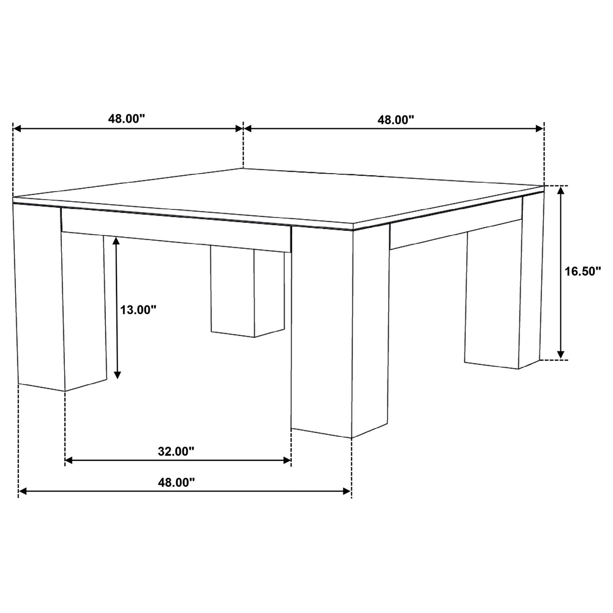 Butte 2-piece Mango Wood Coffee and End Table Set Natural