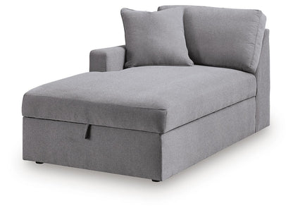 Modmax 8-Piece Sectional with Storage Chaise and Audio Consoles
