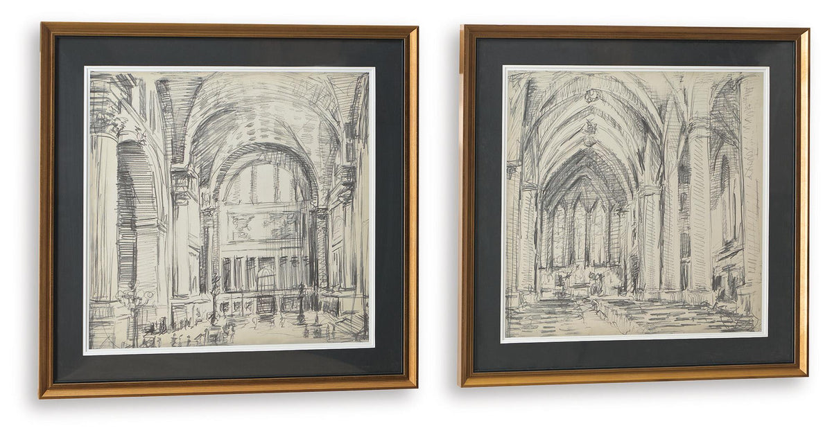 Ashley Express - Downyard Wall Art Set (2/CN)