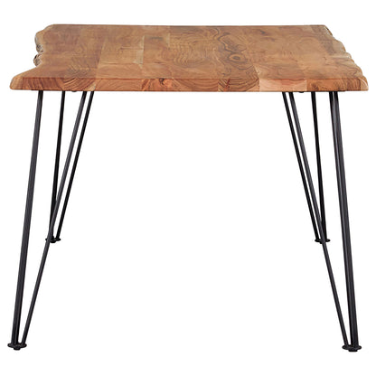 Sherman 71-inch Live Edge Dining Table Natural Acacia