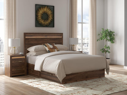 Janfyn Queen Panel Bed with Storage