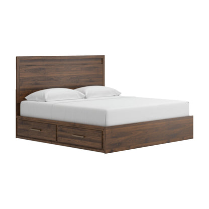 Janfyn King Panel Bed with 2 Sided Storage