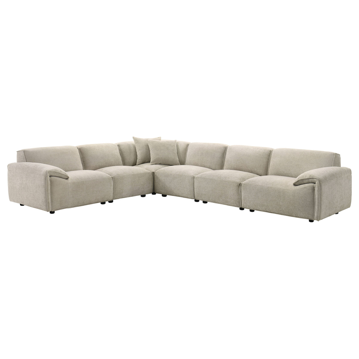 Crane 6-piece Modular Sectional Sofa Beige