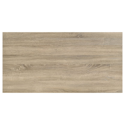 Garza 3-Piece Rectangular Coffee Table Set Greige Oak