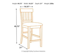 Load image into Gallery viewer, Ashley Express - Haddigan Upholstered Barstool (2/CN)
