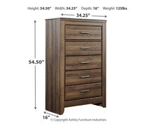 Load image into Gallery viewer, Juararo Five Drawer Chest

