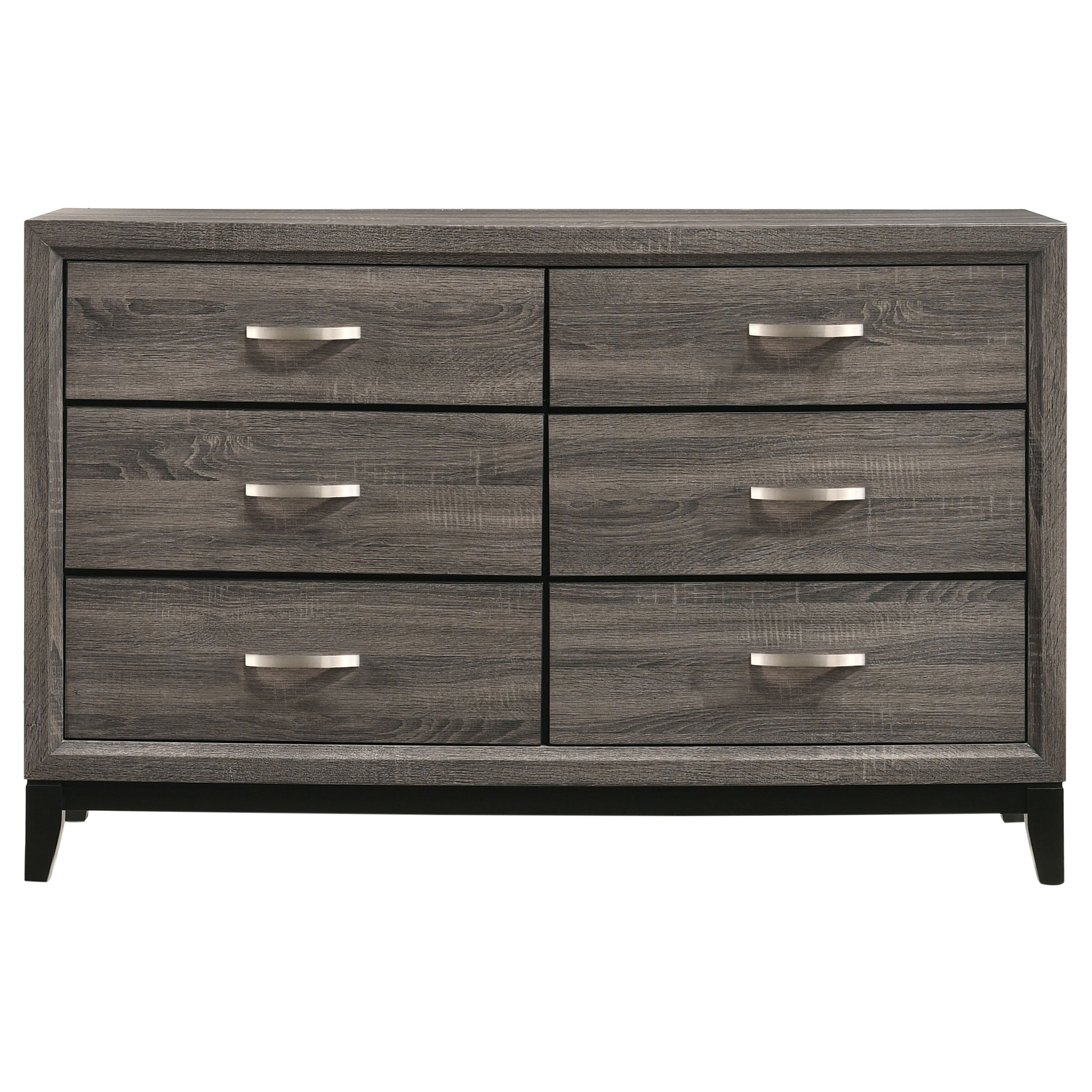 Watson 6-drawer Dresser Grey Oak Watson 6-drawer Dresser Grey Oak