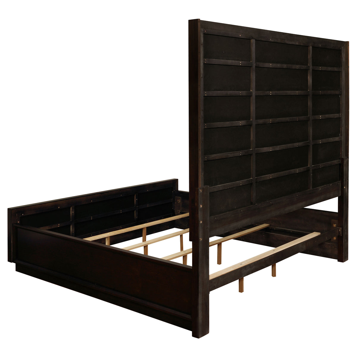 Durango 80-inch California King Panel Bed Smoked Peppercorn