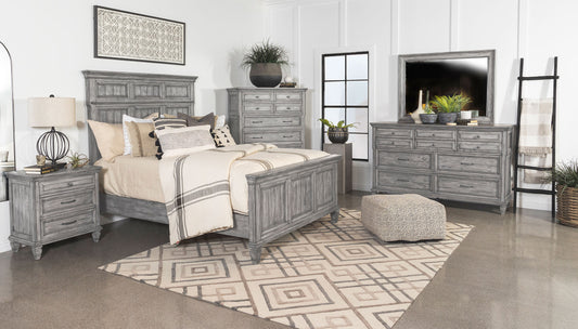 Avenue 5-piece California King Bedroom Set Weathered Grey