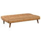 Jenson Multipurpose Upholstered Tufted Convertible Sofa Bed Saddle Brown