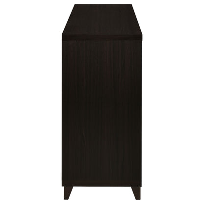 Lewes 2-door Engineered Wood 60-inch TV Stand Cappuccino