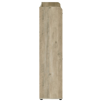 Denia 3-tier Engineered Wood Shoe Cabinet Grey
